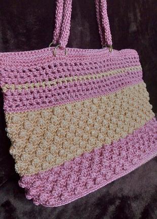 Сумка в'язана  "комфорт"