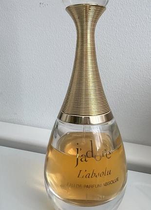 J’adore l’absolu christian dior парфюмированная вода оригинал!4 фото