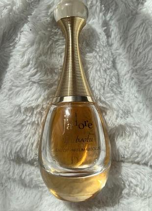 J’adore l’absolu christian dior парфюмированная вода оригинал!2 фото
