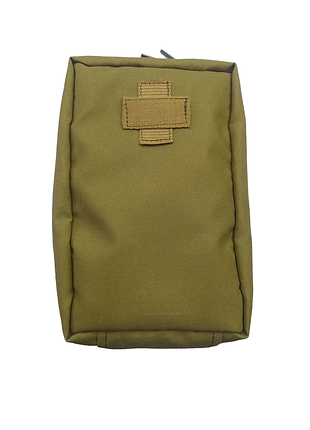 Аптечка тактическая 160х240х100 мм м&amp;м вид 1 coyote койот артикул (213253)