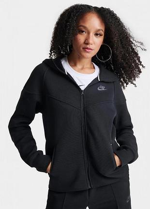 Кофта жіноча nike tech fleece fb8338-010 колекція 2024р оригінал!
