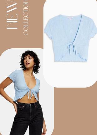 Топ блуза на завʼязках  topshop petite