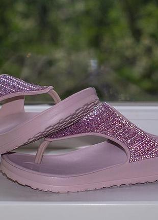 Вьетнамки, шлепанцы skechers cali breeze 2.0 glimmer lov 111016 elite pink 38 р. оригинал