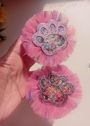 Бантики заколочки тапалапка