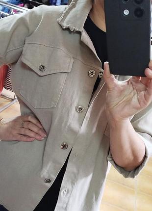 Піджак джинсовий