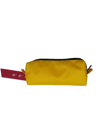 Пенал шкільний косметичка м&м 210х80х40 жовтий (213723)