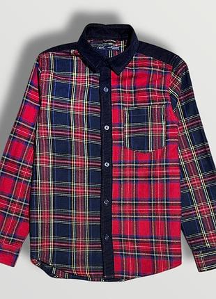 Next рубашка в клетку фланелевая рубашка