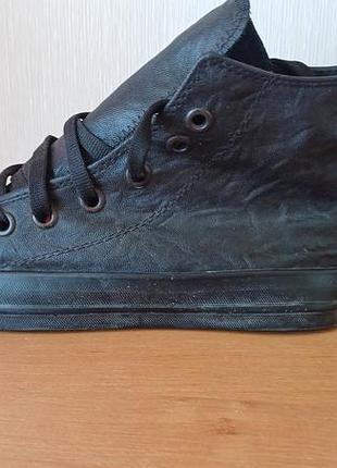 Кроссовки кеды sak x Can Converse Solve Its Chuck Challenge Black all star leather р.39ст24,5см