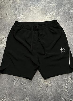 Чорні шорти gym king, m-size original новий стан
