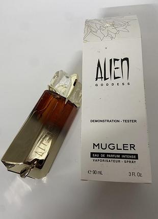 Тестер thierry mugler mugler alien goddess intense 90мл