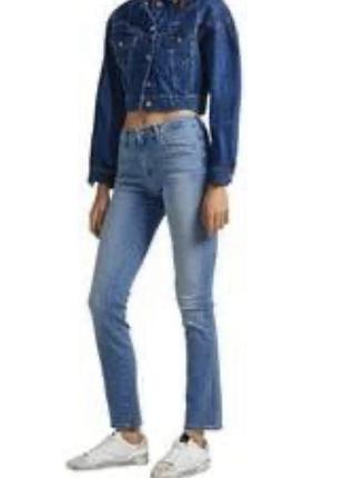Джинси mom high waist pepe jeans