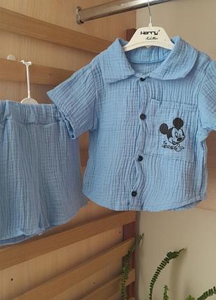 Муслиновые детские костюмы