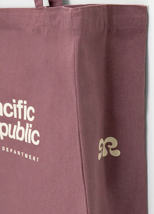 Большой хлопковый шоппер из испании оригинал