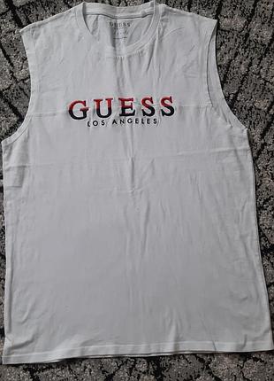 Майка безрукавка guess размер l состояние новой вещи