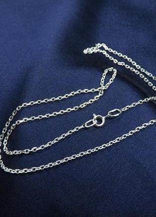 Цепочка якірне плетіння срібло 925 проба 45 см