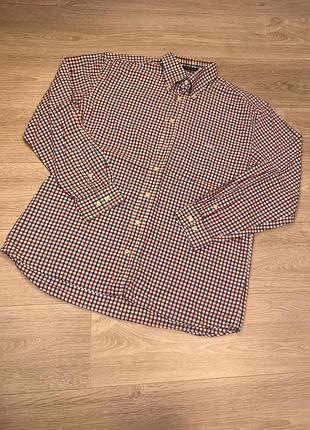 Рубашка в клетку gant