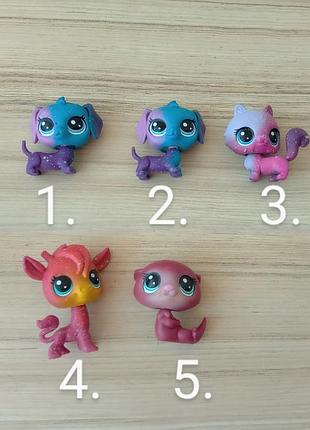 Коллекционные фигурки littlest pet shop, оригинал от hasbro