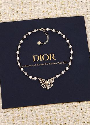 Колье ожерелье dior