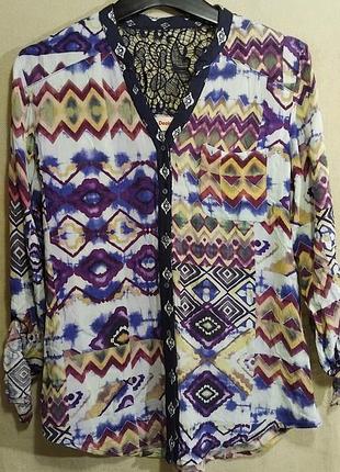 Desigual, сорочка з мереживом.
