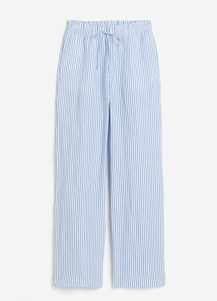 Трендовые полоскатые брюки h&m