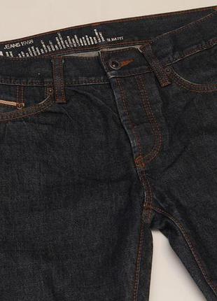 Esprit рр 30 32 selvedge denim джинсы из плотного хлопка slim