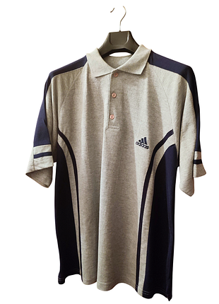Тениска, футболка adidas мужская, размер xxl, серый + синий