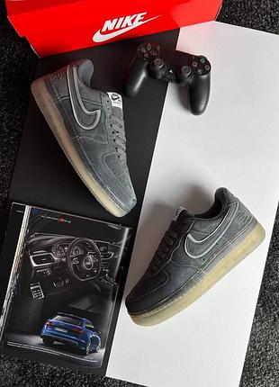 Мужские кроссовки nike air force 1 '07 lv8 grey