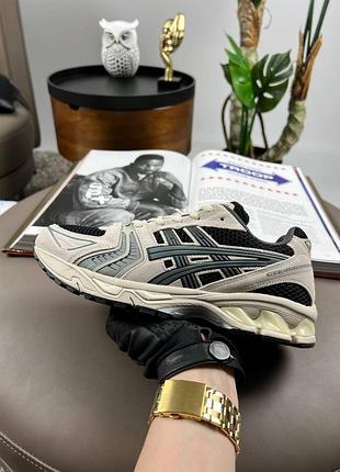 Мужские кроссовки asics gel-kahana 14 light grey black