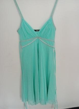 Сукня .
мятный цвет.