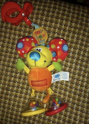 Подвеска на затиску playgro "мышка.на коляску.