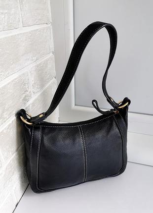 Красивая женская сумка из натуральной кожи marks & spencer