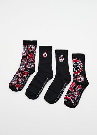 Шкарпетки, 4 пари looney tunes
