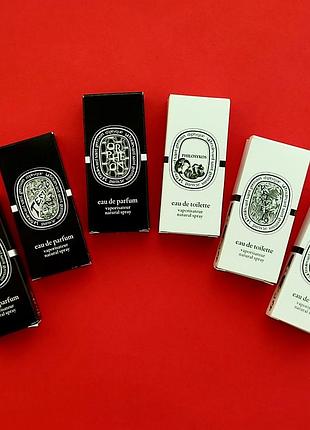 Diptyque набір пробників 6*2 ml (оригінал)