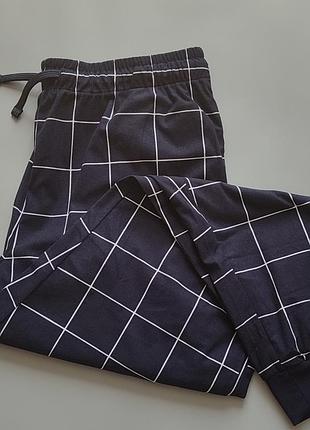 Піжамні домашні утеплені штани хл 2хл primark