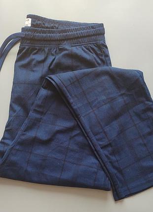 Піжамні домашні утеплені штани л хл primark