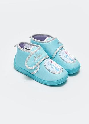 31 р нові фірмові дитячі домашні кімнатні капці тапочки чобітки ельза крижане серце lc waikiki