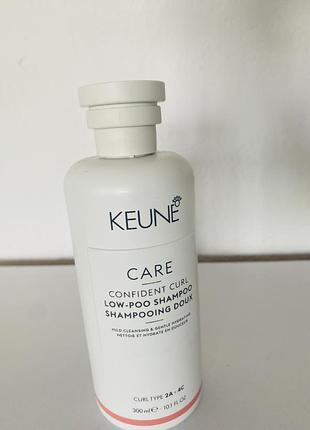 Шампунь для кучерявого волосся - keune care confident curl low-poo shampoo 300 мл