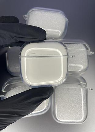 Прозрачный чехол кейс на навушники airpods