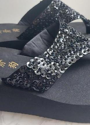 Женские летние шлепанцы, вьетнамки, размер 36