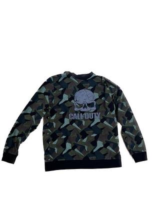 Кофта мерч в стилі мілітарі call of duty (primark) зелена