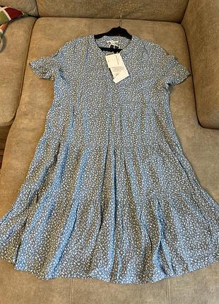 Легке літнє плаття в дрібний принт, м