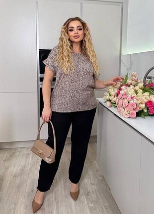 Жіночий костюм блуза та брюки | 073