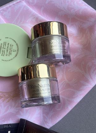 Ціна🔥🔥🔥набір estee lauder 6 мініатюр з re-nutriv + косметичка10 фото