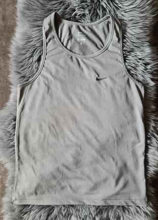 Женская легкая спортивная майка nike dri fit