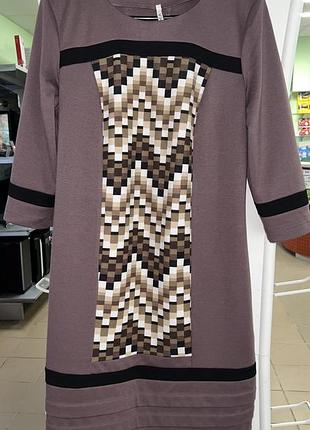 Сукня жіноча трикотажна прямого крою турецьке виробництво