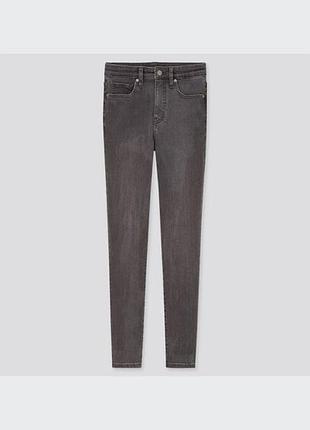 Джинси uniqlo, women high-rise skinny ankle jeans (sculpting)