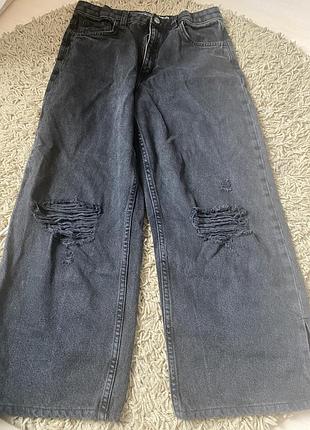 Джинси wide leg ріст невисокий