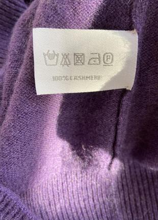 Фирменный стильный качественный натуральный кашемировый свитер джемпер5 фото