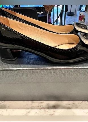Лаковані балетки prada5 фото
