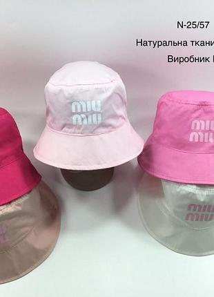 Панама панамки дівчинка девочка кепка